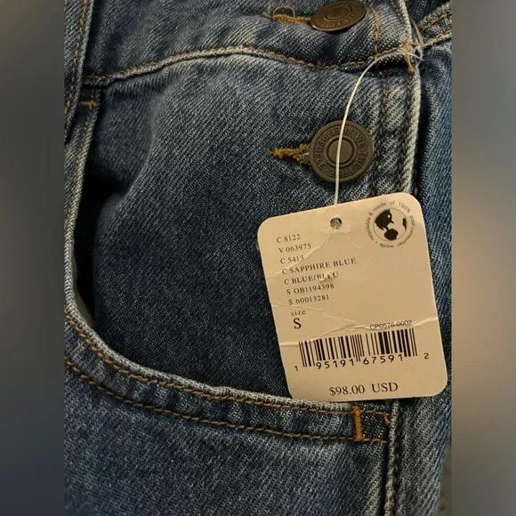 NWT We The Free Ziggy Overalls Size S - Picture 4 of 5